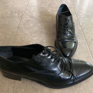 ROBERT CLERGERIE CLASSIC OXFORD - BLACK